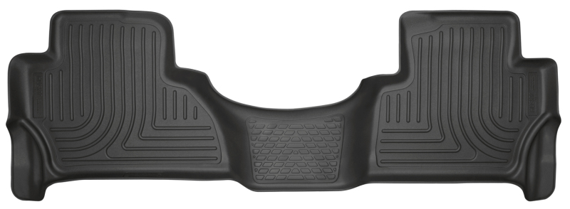 Cadillac Escalade Floor Mat - Rear - Husky Liners - WeatherBeater - Black - `15-`27